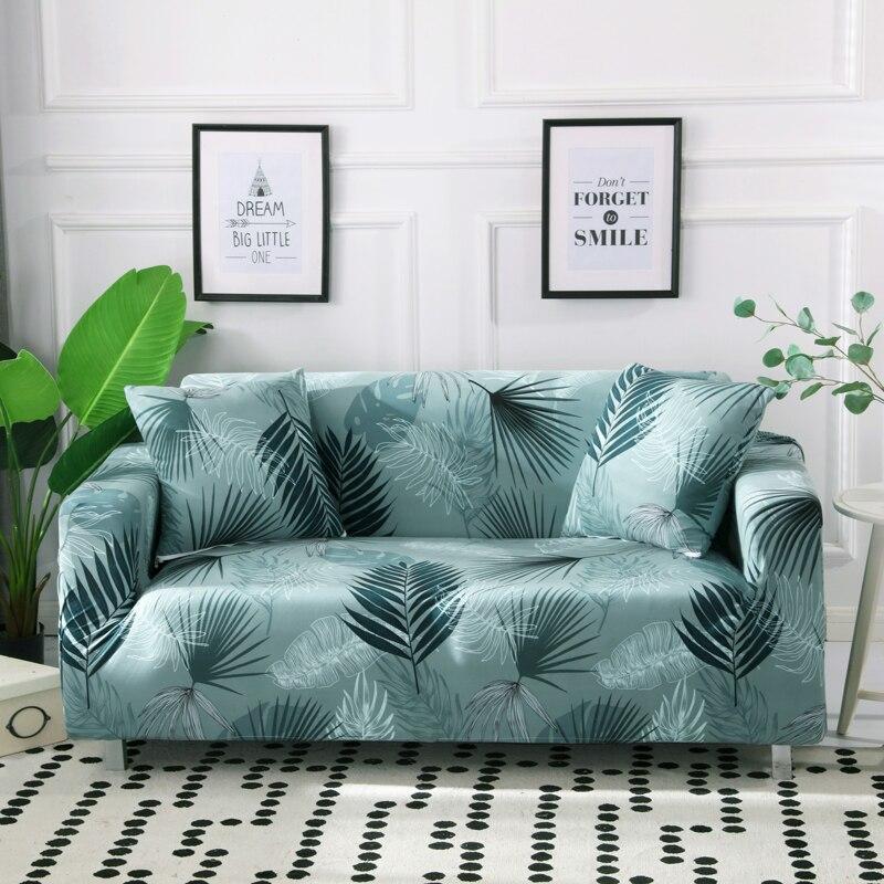 Verde Jungle - 2 pezzi - Fodere Elasticizzate di Cuscino 45 CM X 45 CM