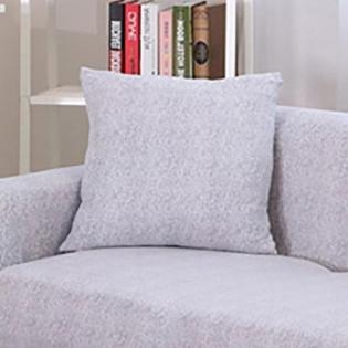 Grey - 2 pezzi - Fodere elasticizzate per cuscino 45X45cm