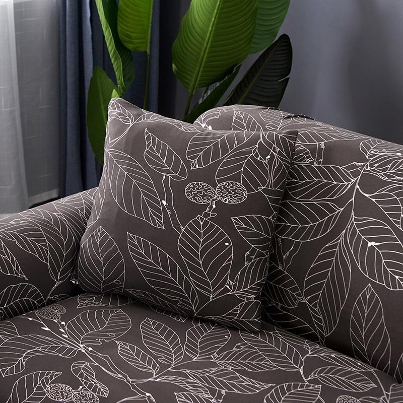 Leaves - 1 pezzo - Fodere elasticizzate per cuscino 45X45cm