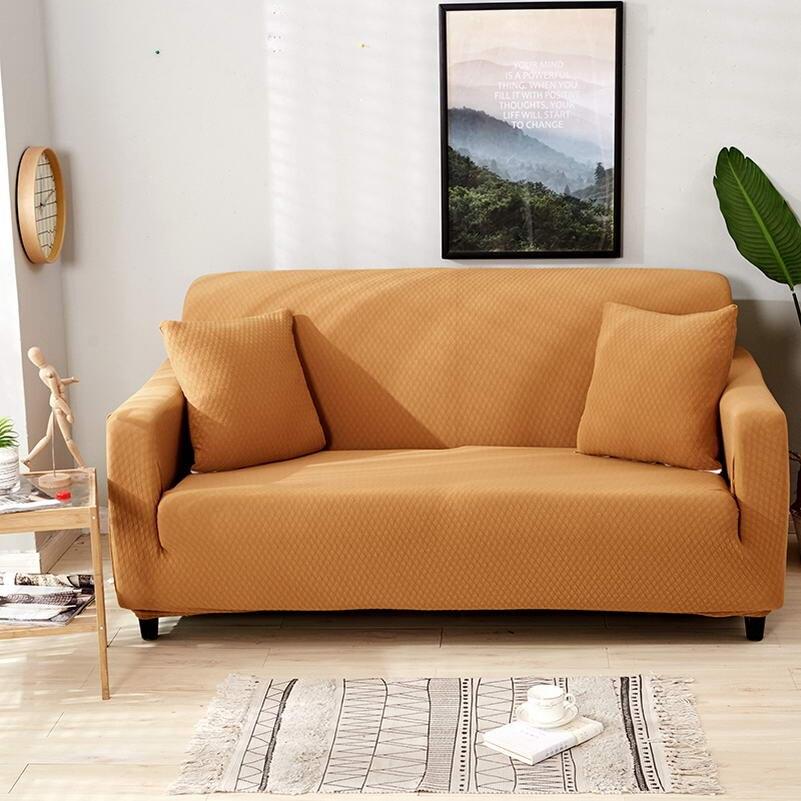 Arancione - 1 pezzo - Fodera idrorepellente per cuscino 45X45cm