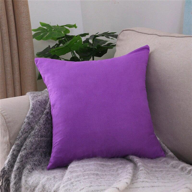 Pourpre - 2 pezzi - Fodere Elasticizzate di Cuscino 45 CM X 45 CM