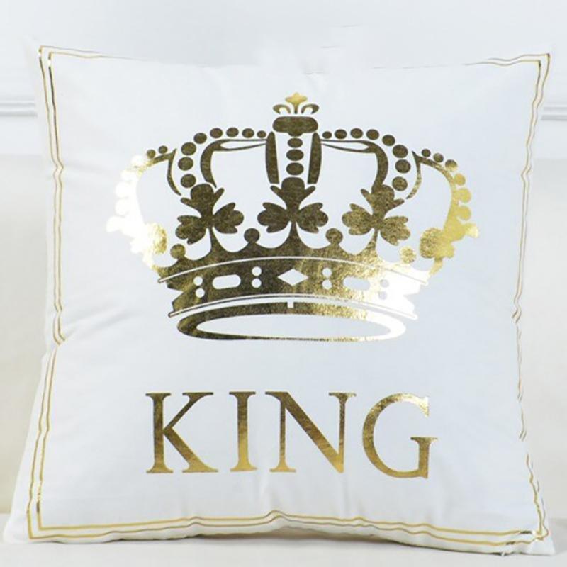 The King - 1 pezzo - Fodere Elasticizzate di Cuscino 45 CM X 45 CM