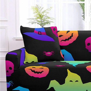 Witch Halloween - 2 pezzi - Fodere Elasticizzate di Cuscino 45 CM X 45 CM
