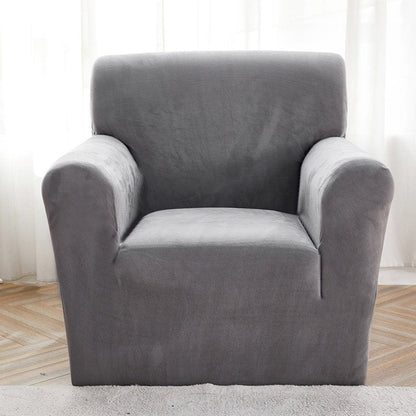 Grigio chiaro - Fodera Poltrona Velluto
