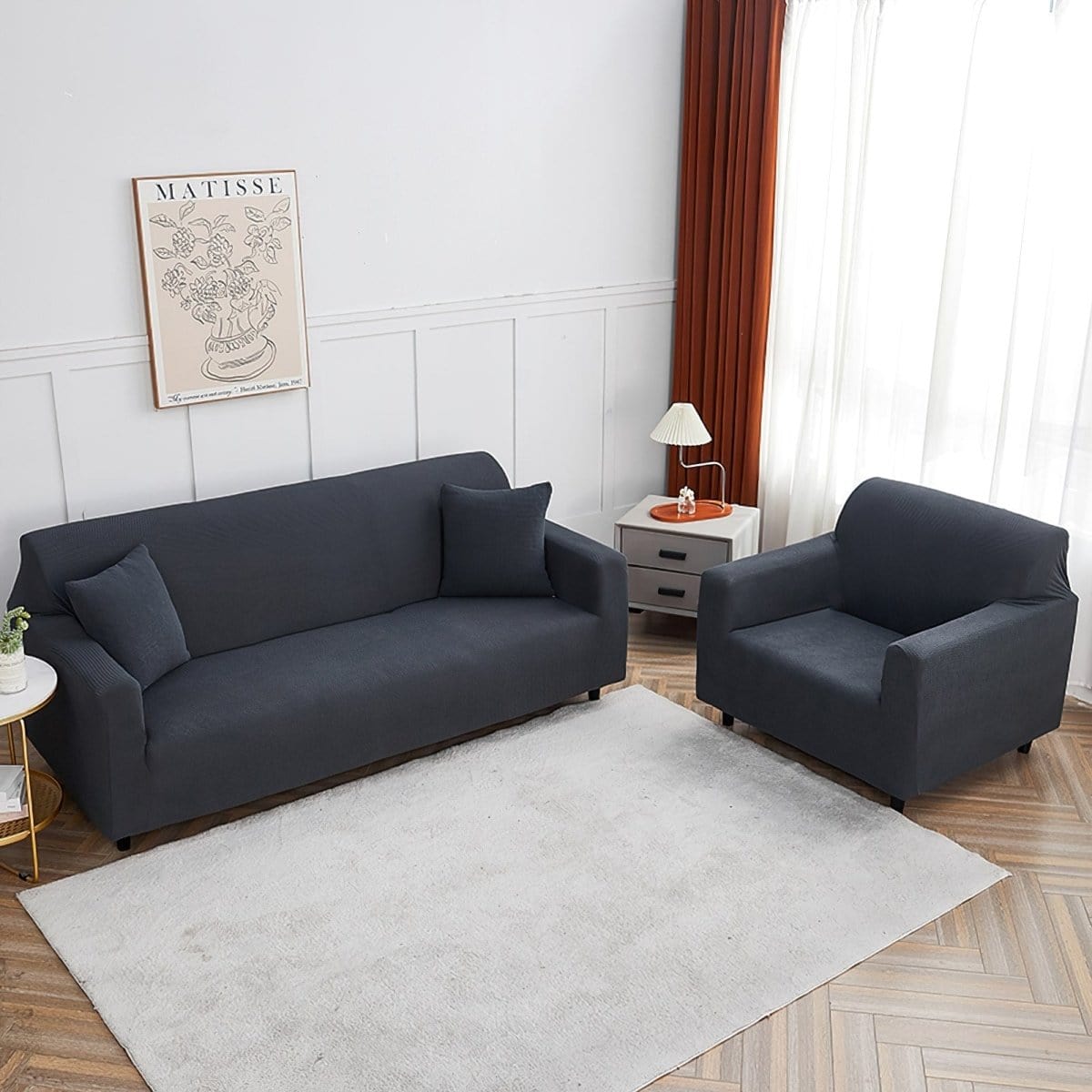 Grigio - Fodera di Poltrona Idrorepellente