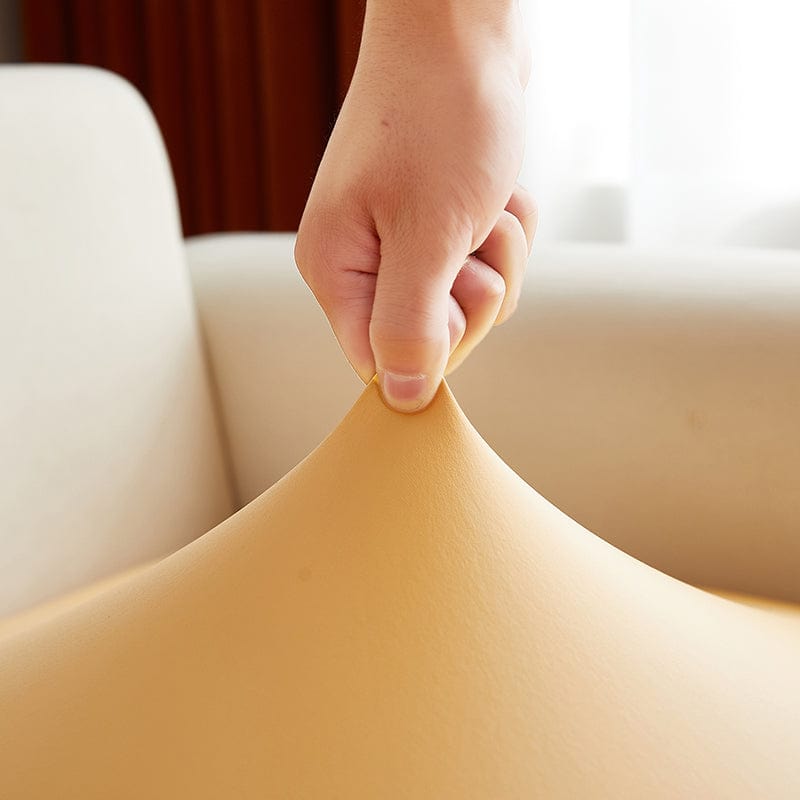 Giallo - Fodera in Simili Impermeabile cuir per Cuscini di Divano