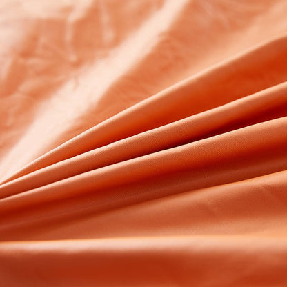 Arancione - Fodera in Similpelle Impermeabile per Cuscini di Divano