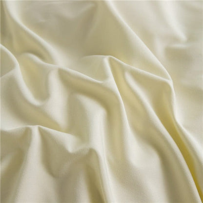 Bianco panna - Drap Fodera / Copripiumino / 2 taies d'oreiller