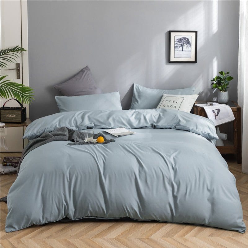Azzurro cielo - Drap Fodera / Copripiumino / 2 taies d'oreiller