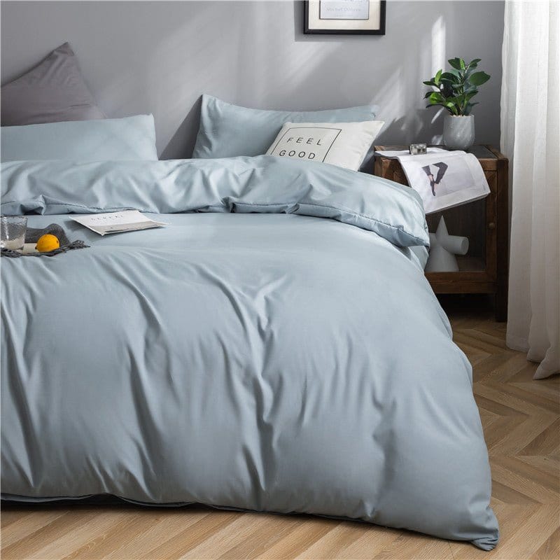 Azzurro cielo - Drap Fodera / Copripiumino / 2 taies d'oreiller
