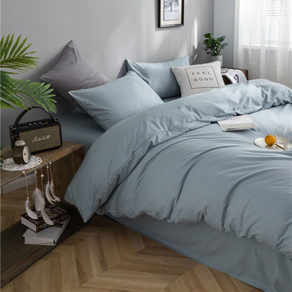 Azzurro cielo - Drap Fodera / Copripiumino / 2 taies d'oreiller