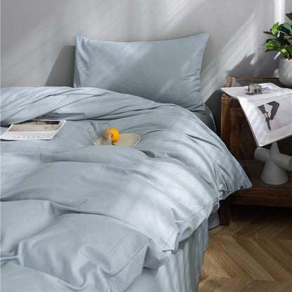 Azzurro cielo - Drap Fodera / Copripiumino / 2 taies d'oreiller