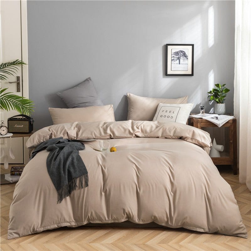 Café - Drap Fodera / Copripiumino / 2 taies d'oreiller