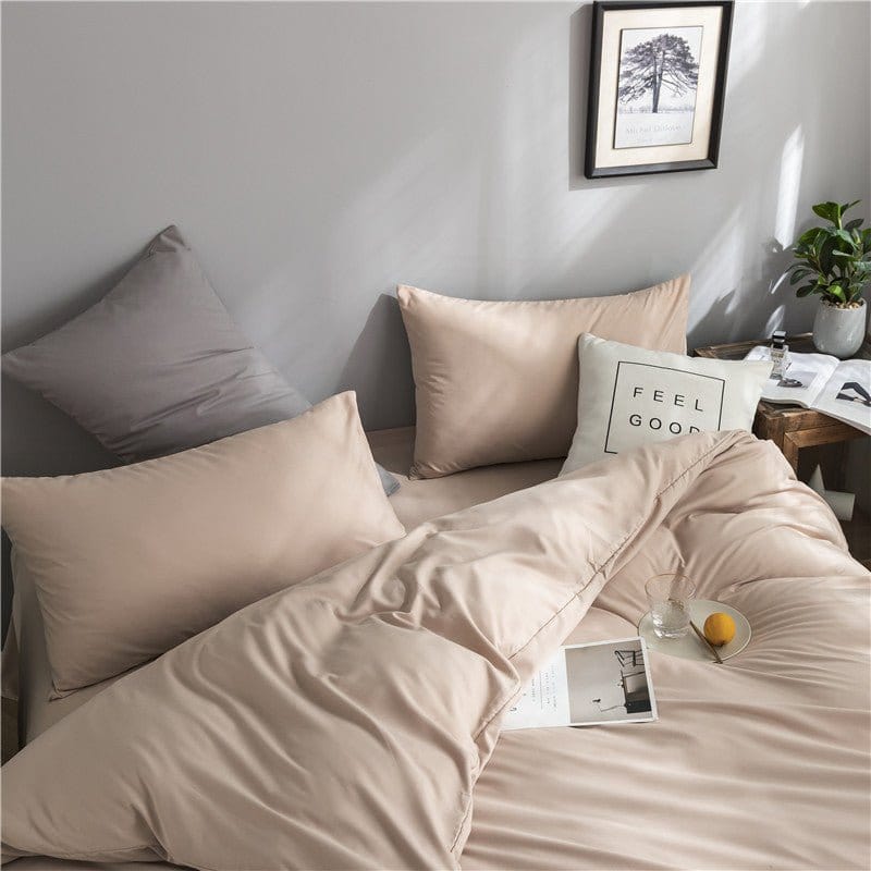 Café - Drap Fodera / Copripiumino / 2 taies d'oreiller