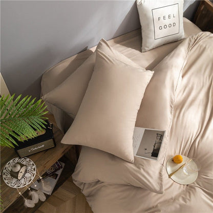 Café - Drap Fodera / Copripiumino / 2 taies d'oreiller