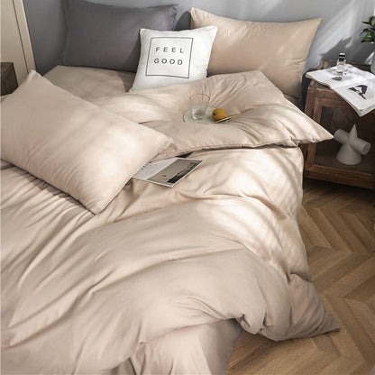Café - Drap Fodera / Copripiumino / 2 taies d'oreiller