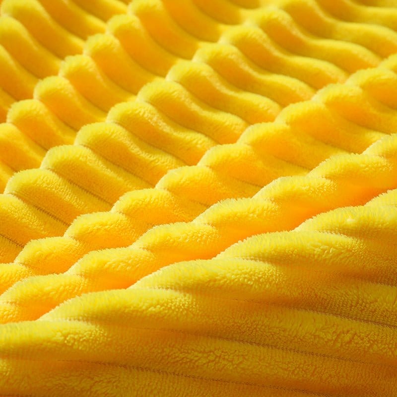 Giallo Velluto - Drap Fodera / Copripiumino / Taies d'oreiller