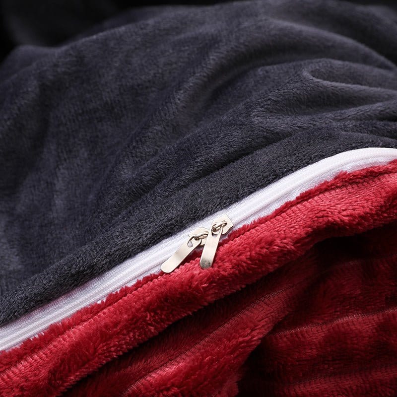 Rosso Velluto - Drap Fodera / Copripiumino / Taies d'oreiller