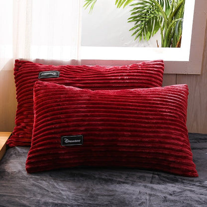 Rosso Velluto - Drap Fodera / Copripiumino / Taies d'oreiller