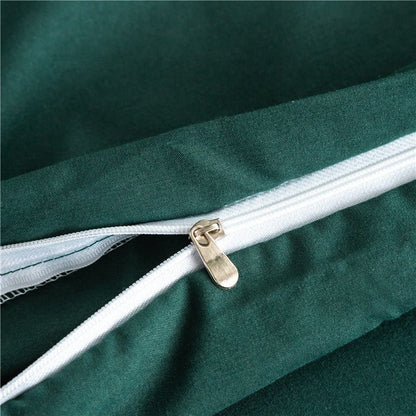 Verde - Drap Fodera / Copripiumino / 2 taies d'oreiller