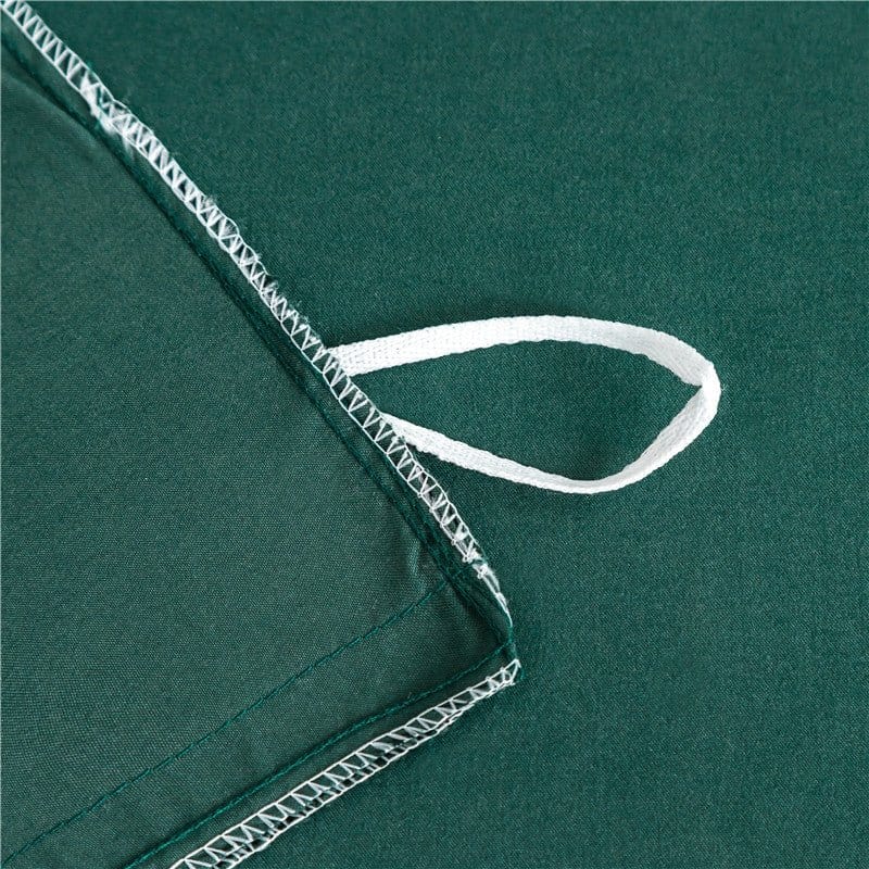 Verde - Drap Fodera / Copripiumino / 2 taies d'oreiller
