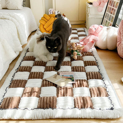 Tapis Douillet Luxueux Multi-Usage per Chiens e Chats - Confort Ultime e Design Élégant
